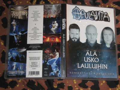 DVD - APULANTA - Älä Usko Lauluihin - 2018