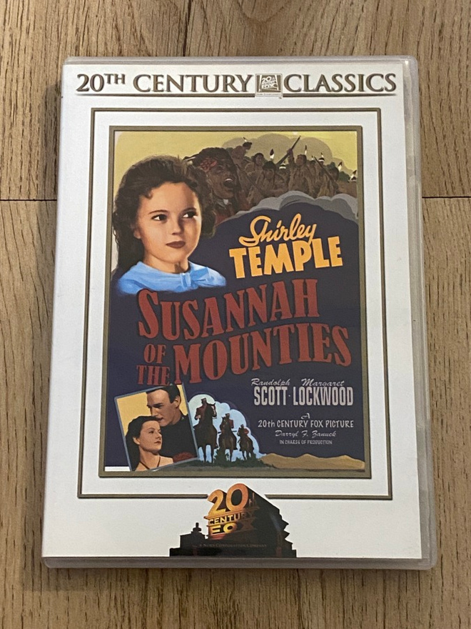 SUSANNAH OF THE MOUNTIES - DVD - SHIRLEY TEMPLE