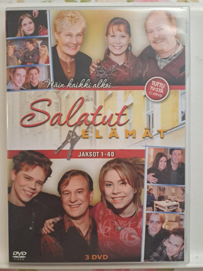 Salatut Elämät Jaksot 1-40 DVD