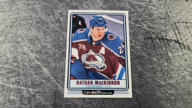 Nathan MacKinnon O-Pee-Chee Full Size Tallboy