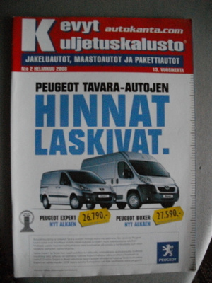 Kevyt kuljetuskalusto Nro 2/2008 (26.3)