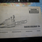 käyttöohje Sachs-Dolmar 114 - pikkukuva 1
