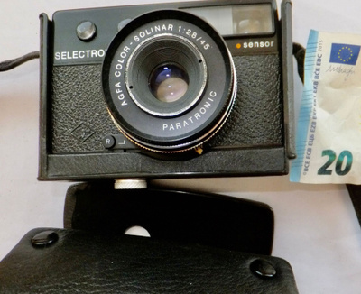 VANHA Kamdera Agfa Selectronic S SIISTI