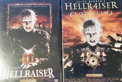 Hellraiser 1 ja 4 Bloodline -DVD