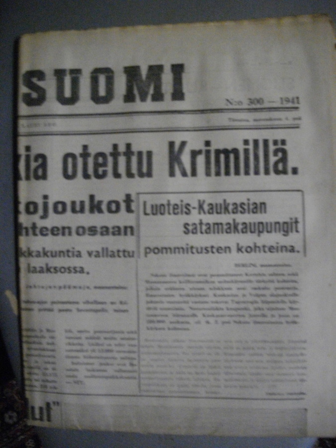 Uusi Suomi Nro 300/4.11.1941 (3.3)