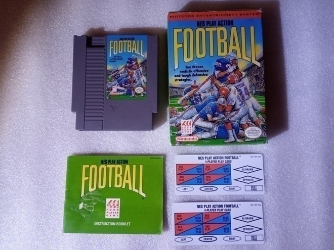 Nes Play Action Football USA CIB