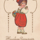1927,Postikortti, Pääsiäiskortti, vanha - pikkukuva 1