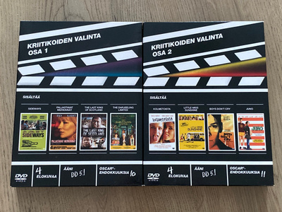 KRIITIKOIDEN VALINTA - OSA 1 & OSA 2 - 8x DVD