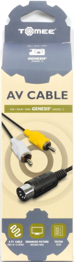 Tomee AV Cable for Mega Drive / Genesis Model 1
