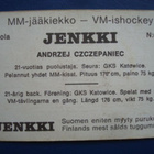 Keräilykortit JENKKI: PUOLA Andrzej Czczepaniec N:o95 - pikkukuva 2