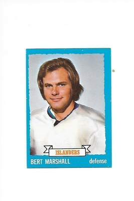 1973-74 Topps #51 Bert Marshall New York Islanders