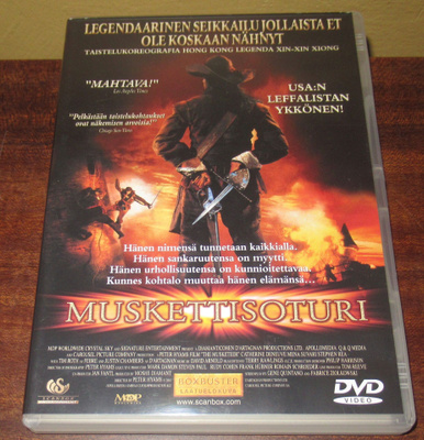 Muskettisoturi toiminta / seikkailu dvd v.2002