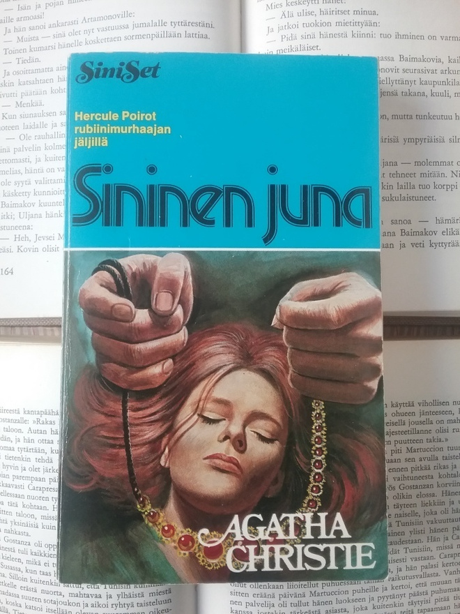 Agatha Christie - Sininen juna (pokkari)