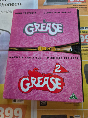 Grease ja grease 2 dvd