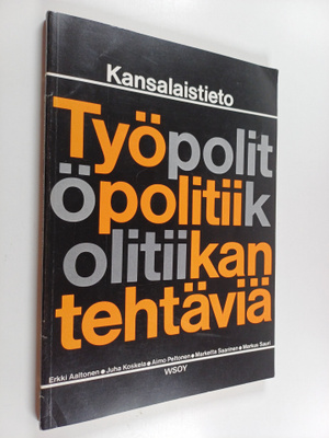 Työpolitiikan tehtäviä