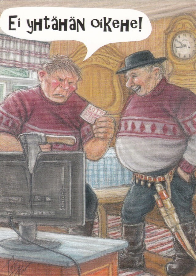 TERHO PELTONIEMI - EI LOTTO ONNEA - 2