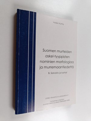 Heikki Hurtta : Suomen murteiden askel-tyyppisten nominie...