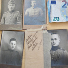 4 VANHAA CDV Visitti Valokuvaa Sotilaat Viipuri 1920-l - pikkukuva 1