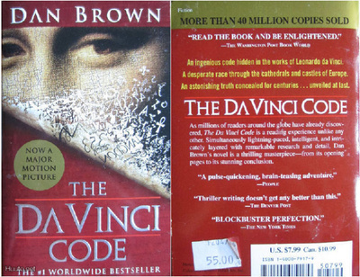 Dan Brown: the DA VINCI CODE (c) 2003
