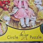 Vintage palapeli pikkutytön lemmikkieläimet - pikkukuva 3