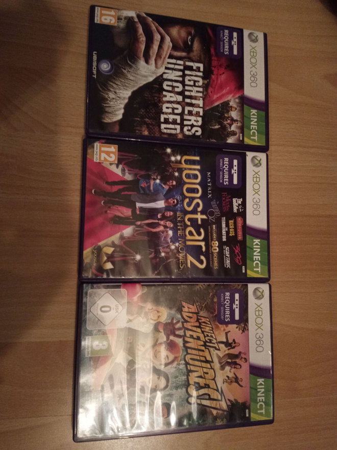 Kinect pelit
