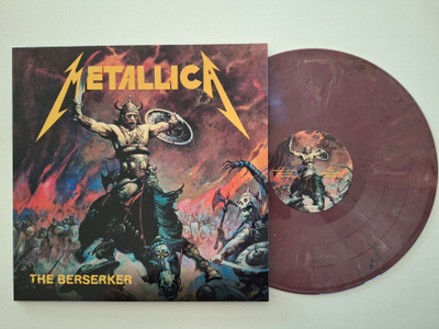 Metallica the Berserker LP Värivinyyli