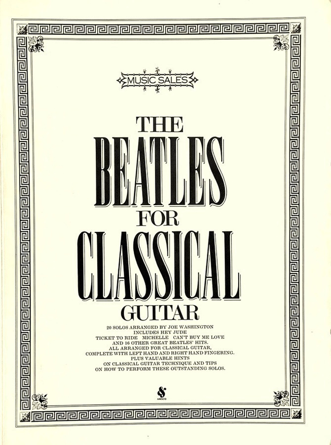 THE BEATLES for CLASSICAL GUITAR - kirja