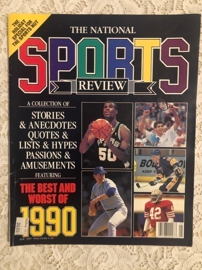 The National Sports Review 1990.