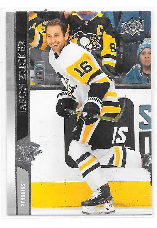 2020-21 Upper Deck #145 Jason Zucker Pittsburgh Penguins