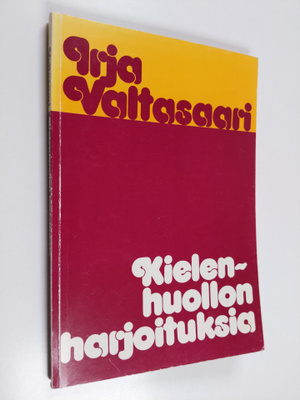 Irja Valtasaari : Kielenhuollon harjoituksia keskiasteell...