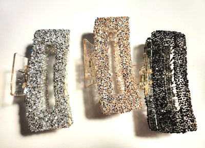 3 kpl uusia bling hiusklipsejä