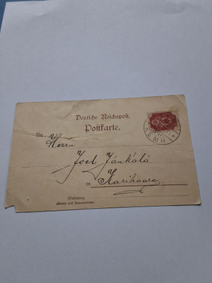 Kuvienmukainen vanha postilähetys, kts!