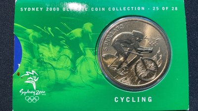 Sydney 2000 Olympic coin collection - CYCLING