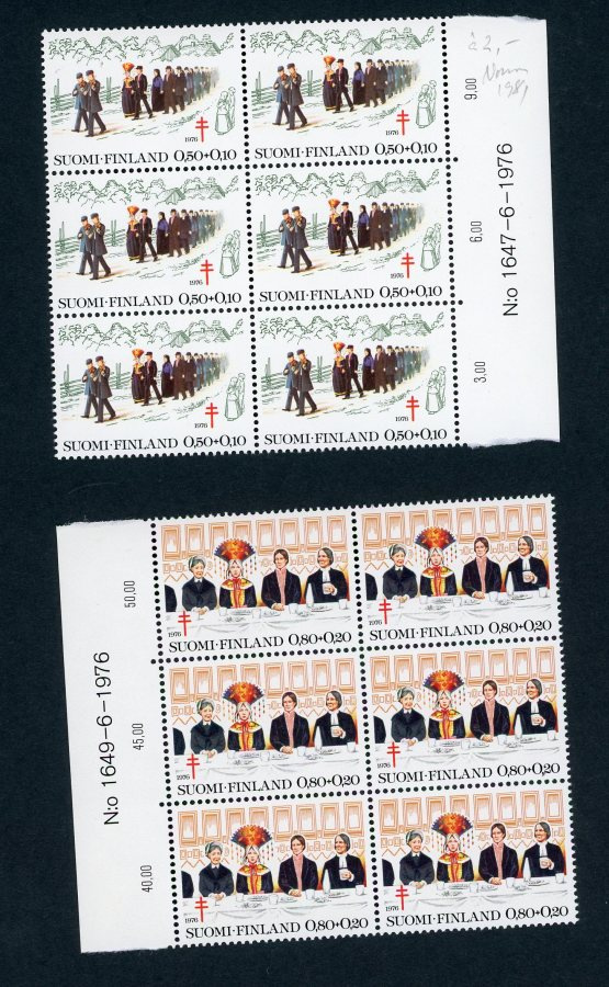 1976 Tuberkuloosi ( TUB ) nro 6-lot **