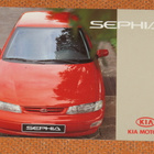 1996 KIA Sephia esite - KUIN UUSI - 20 sivua - pikkukuva 1