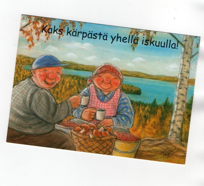 °°KAKSI KÄRPÄSTÄ YHELLÄ ISKUULLA!°° -KORTTI /Hörölä