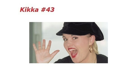 KIKKA --- valokuva 21cm x 30cm   #43