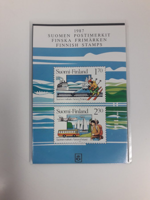 Suomen Postimerkit 1987