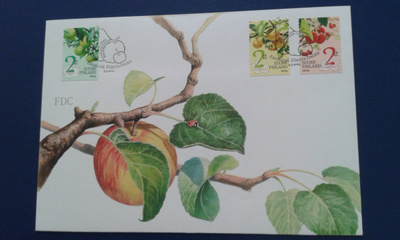 2014 fdc puutarhan hedelmiä