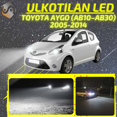 AYGO (AB10–AB30) 2005-2014 Ulkoiset LED -valot