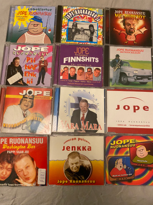 Jope Ruonansuu paketti! 8 cd + 4 cds