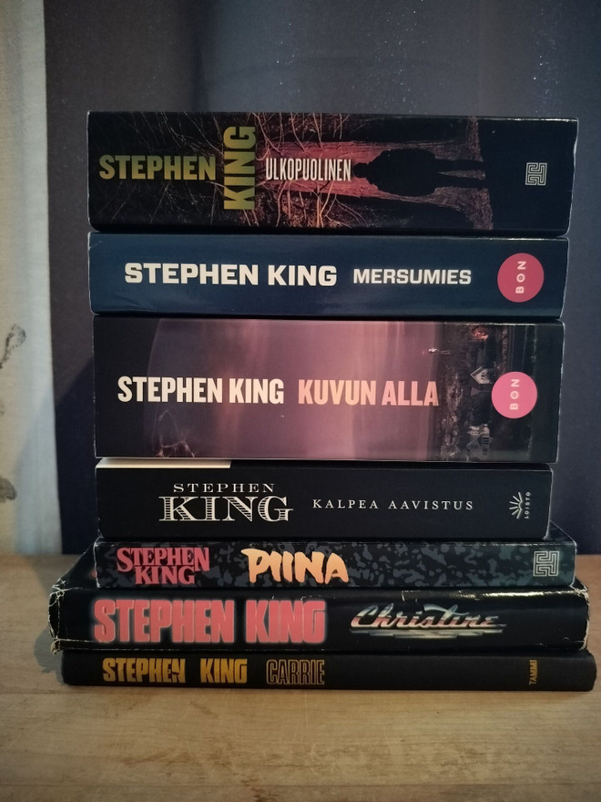 Stephen King x7 - Seisemän suomenkielistä kirjaa