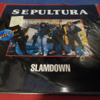 SEPULTURA - SLAMDOWN EX+/EX LP - pikkukuva 1