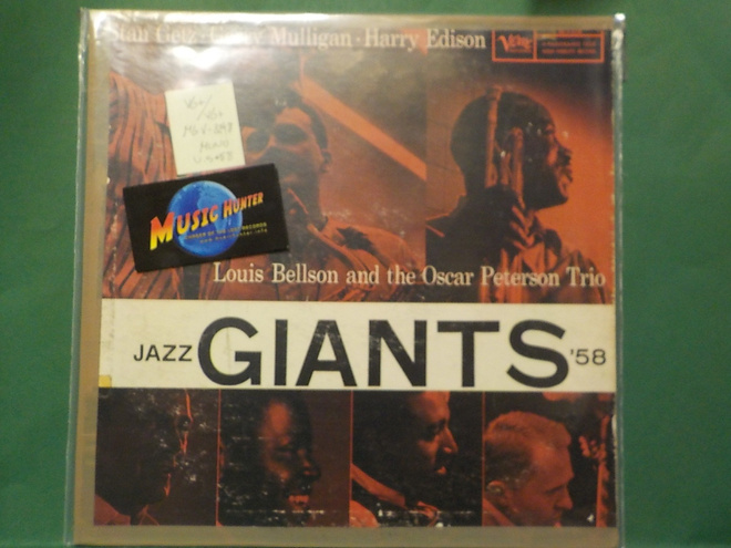 STAN GETZ - JAZZ GIANTS' 58 VG+/VG+ LP