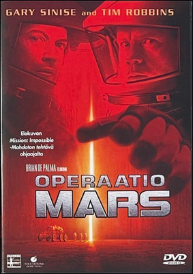 Operaatio Mars 2000 De Palma. Robbins, Sinise scifi trilleri