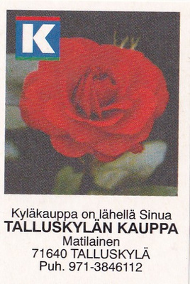 Talluskylä, Talluskylän Kauppa, Matilainen  , 2/13