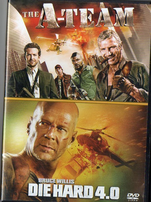 A-TEAM (2010) / DIE HARD 4.0 (40 116) -FI- DVD (2) 2 movie