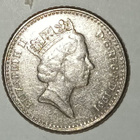 Iso-Britannia 5 p (five pence) 1991, 2 kuvaa - pikkukuva 2