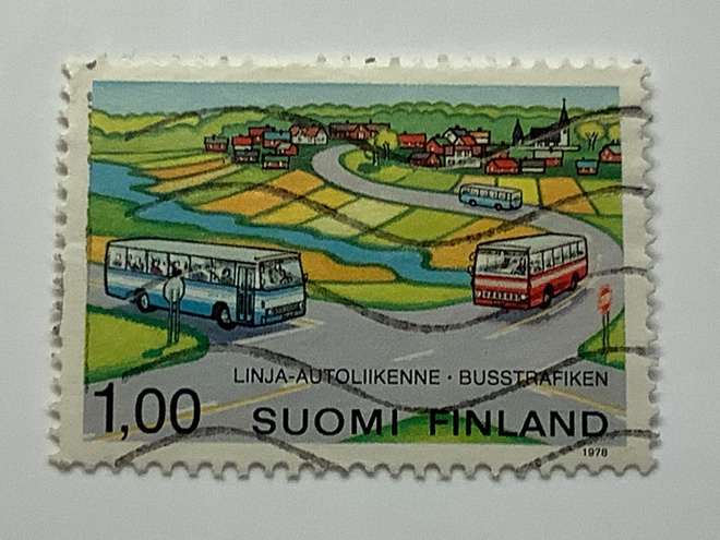 826 / 1978 Linja-autoliikenne o leimattu