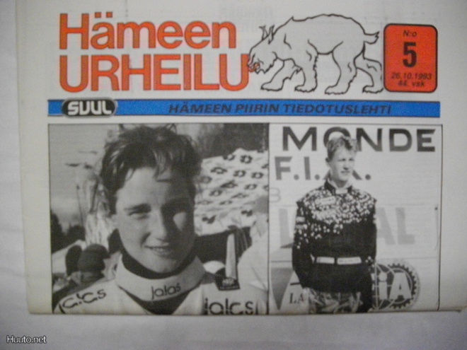 Hämeen urheilu Nro 5/1993 (12.3)